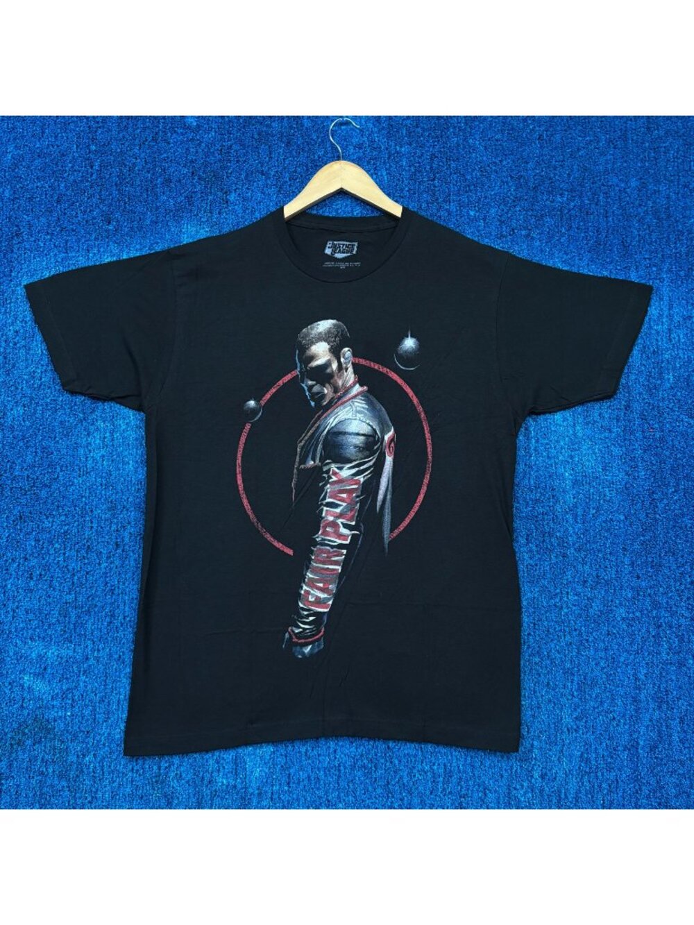 Justice League Mister Terrific Superhero T-Shirt Size Large